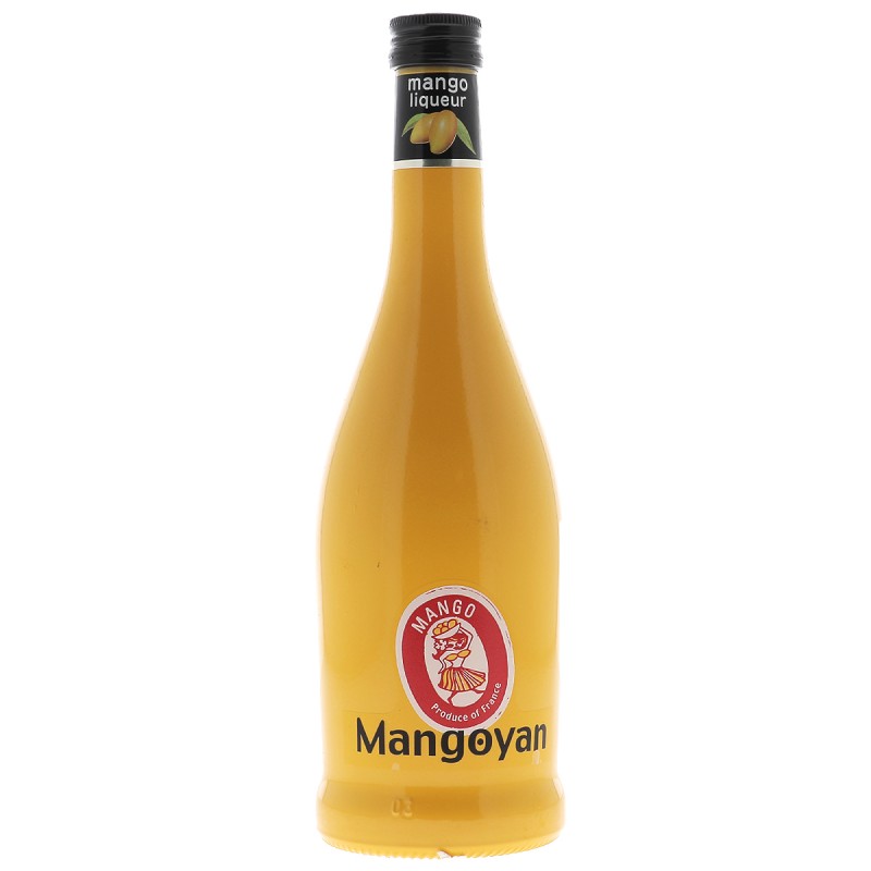 MANGOYAN 70CL 17.9 - Liqueur dont la saveur a été puisée dans la mangue directement, une saveur exceptionnelle à mélanger avec v