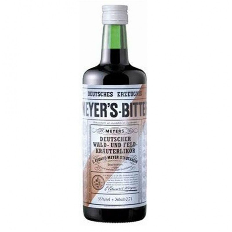 MEYER'S BITTER 70CL 20.9 - Meyer's Bitter est une liqueur amère qui titre à 35% de volume d'alcool, tirant ses arômes des herbes