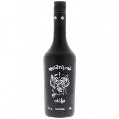 MOTORHEAD VODKA PREMIUM  70CL 39.9 - La Vodka Motörhead est tellement pure, qu’elle peut être consommée avec n’importe quel dilu