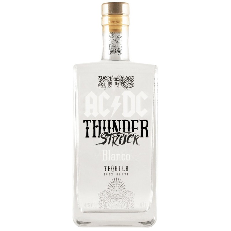 ACDC TEQUILA THUNDERSTRUCK BLANCO 70CL 44.9 - ACDC TEQUILA THUNDERSTRUCK BLANCO 70CL