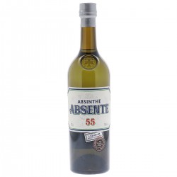 ABSINTHE ABSENTE 70CL 34.9 - Une absinthe composée de menthe, d'anis et d'épices qui lui confèrent équilibre, délicatesse, fraîc