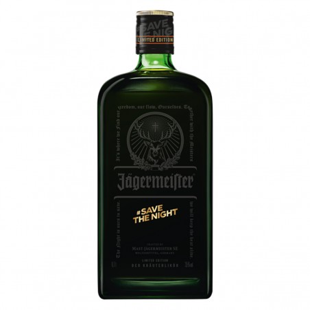 JAGERMEISTER SAVE THE NIGHT EDITION 2021 70CL 24.9 - JAGERMEISTER SAVE THE NIGHT EDITION 2021 70CL