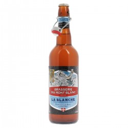 MONT BLANC LA BLANCHE 75CL 6 - La Blanche du Mont Blanc ou la fraîcheur de vos vaccances hivernales disponible à la bouteille su
