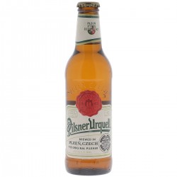 PILSNER URQUELL 33CL 3.3 - La première bière à fermenation basse fut brassée dans la ville de Pilsen en République Tchèque. La P