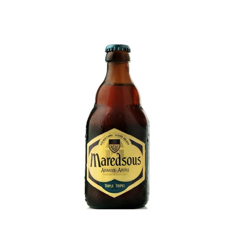 MAREDSOUS TRIPLE 33CL 3.2 - La Maredsous Triple 10°, une bière brassée selon une tradition religieuse !