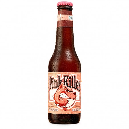 PINK KILLER 25CL 2.8 - La Pink Killer est une bière blanche, belge, brassée à partir d'écorce d'orange, de coriandre, et de jus 