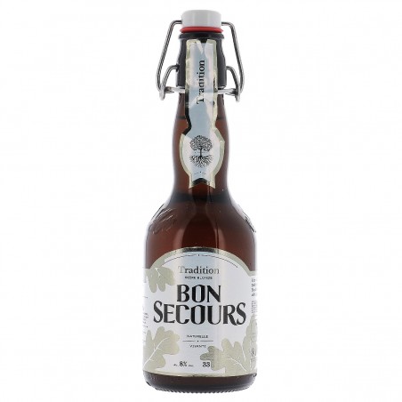 BON SECOURS TRADITION BLONDE 33CL 4.5 - Une belgian pale ale, douce, sucrée et fruitée. 