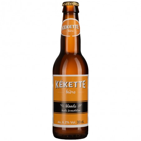 KEKETTE BLONDE 33CLeee 3.7 - Même si elle apparait davantage comme une bière à étiquette destinée à nous amuser, avec son célèbr