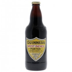 GUINNESS WEST INDIES PORTER 50CL 4.8 - 
