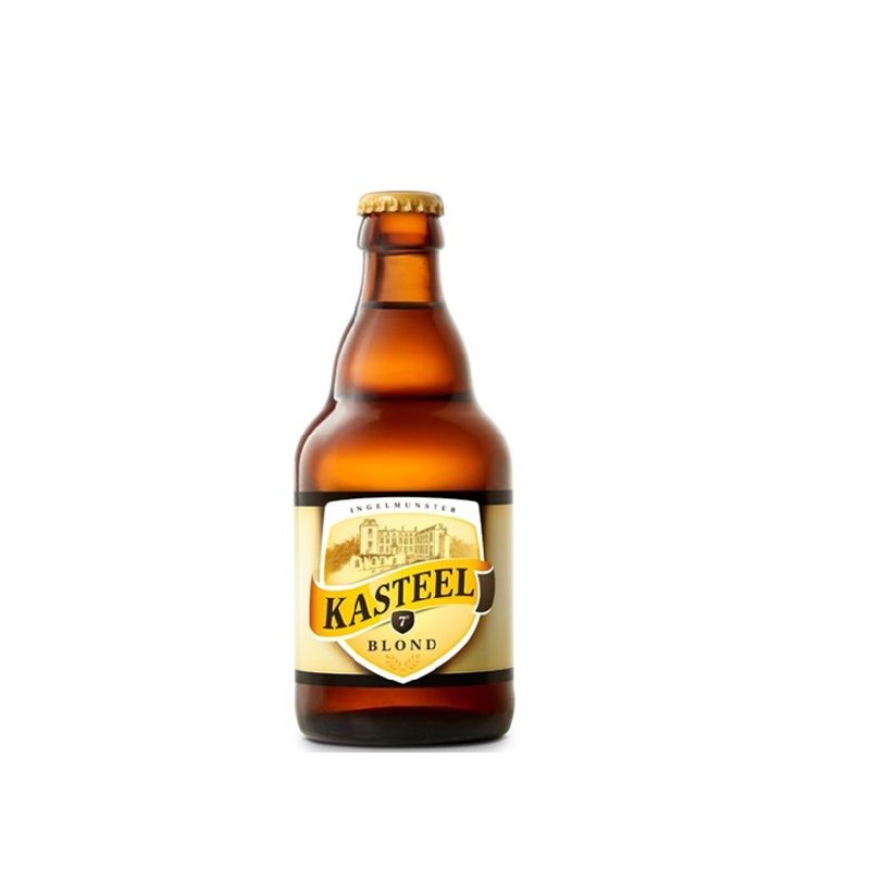 KASTEEL BLOND 33CL 3.3 - La Kasteel Blonde c'est une bière à 7° et au malt d'orge onctueuse !