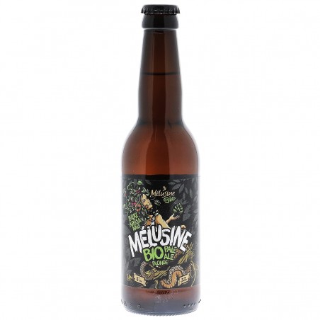 MELUSINE BIO PALE ALE 33CL 3.7 - Une bière blonde bio, maltée et fruitée. 