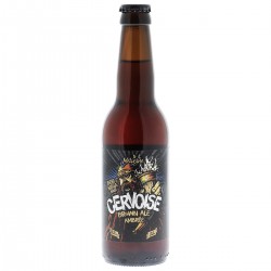 CERVOISE 33CL 3.7 - La Brasserie Melusine a conçu la bière " La Cervoise "; une bière de fermentation haute, rousse, de type cer