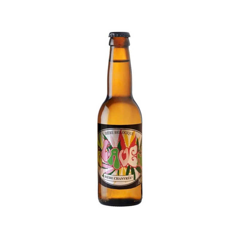 A L'AVEN BIO 33CL 3.7 - Bière chanvrée de la brasserie mélusine