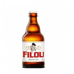 FILOU 33CL 3.4 - Une bière blonde forte qui séduit par son goût et son amertume subtile. 
