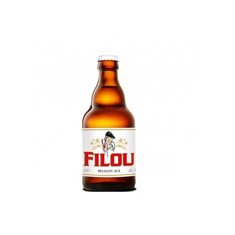 FILOU 33CL 3.4 - Une bière blonde forte qui séduit par son goût et son amertume subtile. 