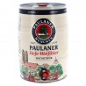 FUT PAULANER HEFE WEISSBIER 5L 23.9 - La bière blanche de blé la plus vendue de la brasserie Paulaner en version mini-fût de 5 l