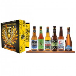COFFRET WORLD BEER AWARDS X6 BIERES IPA FRANCAISES PRIMEES