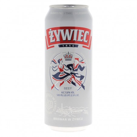 ZYWIEC 50CL CAN