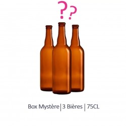 BOX MYSTERE 100% 3 BIERES 75CL
