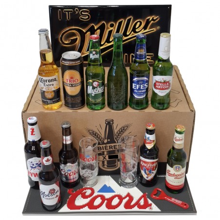 CALENDRIER DE L'AVENT A PARTAGER - 2*11 BIERES DU MONDE + ACCESSOIRES