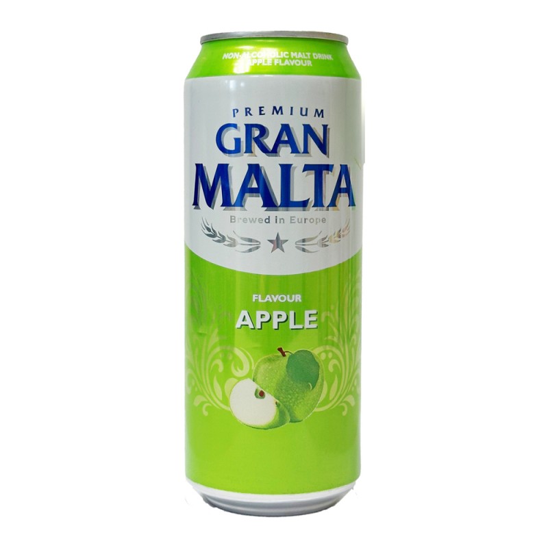 GRAN MALTA APPLE 0.0% 50CL CAN