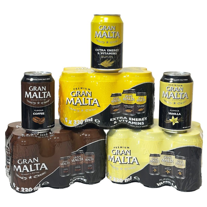 BOX DECOUVERTE GRAN MALTA 0.0% 3*6*33CL CAN