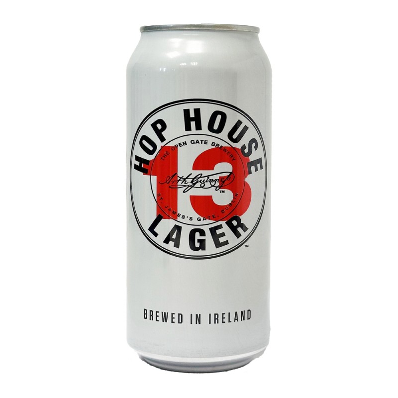 GUINNESS HOP HOUSE 13 LAGER 4.1° 44CL CAN